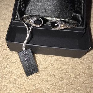 Samuel B. Sterling Silver/Black Onyx Bracelet